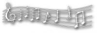 Нож Fancy Music Border, Мемори Бокс, 99408