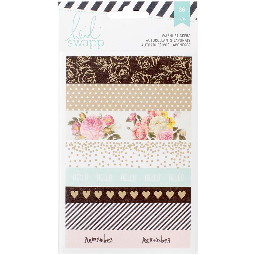 Наклейки для планера Memory Planner Washi от Heidi Swapp