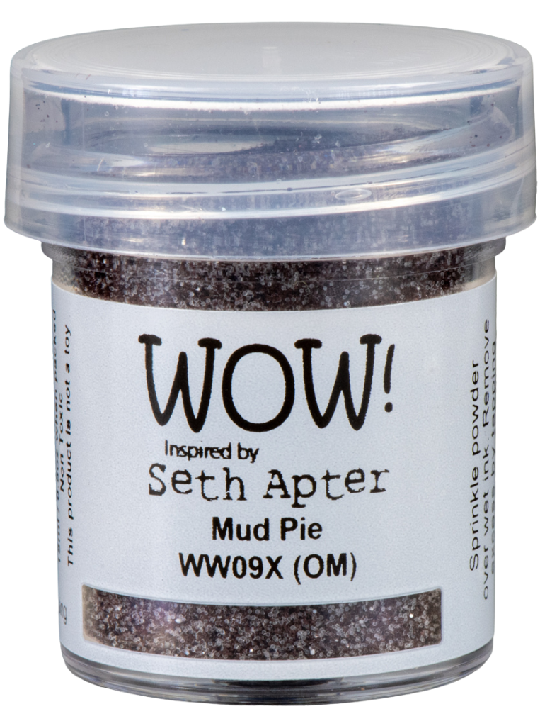 Могокомпонентная пудра для эмбоссинга Mud Pie от WOW!, непрозрачная, размер обычный