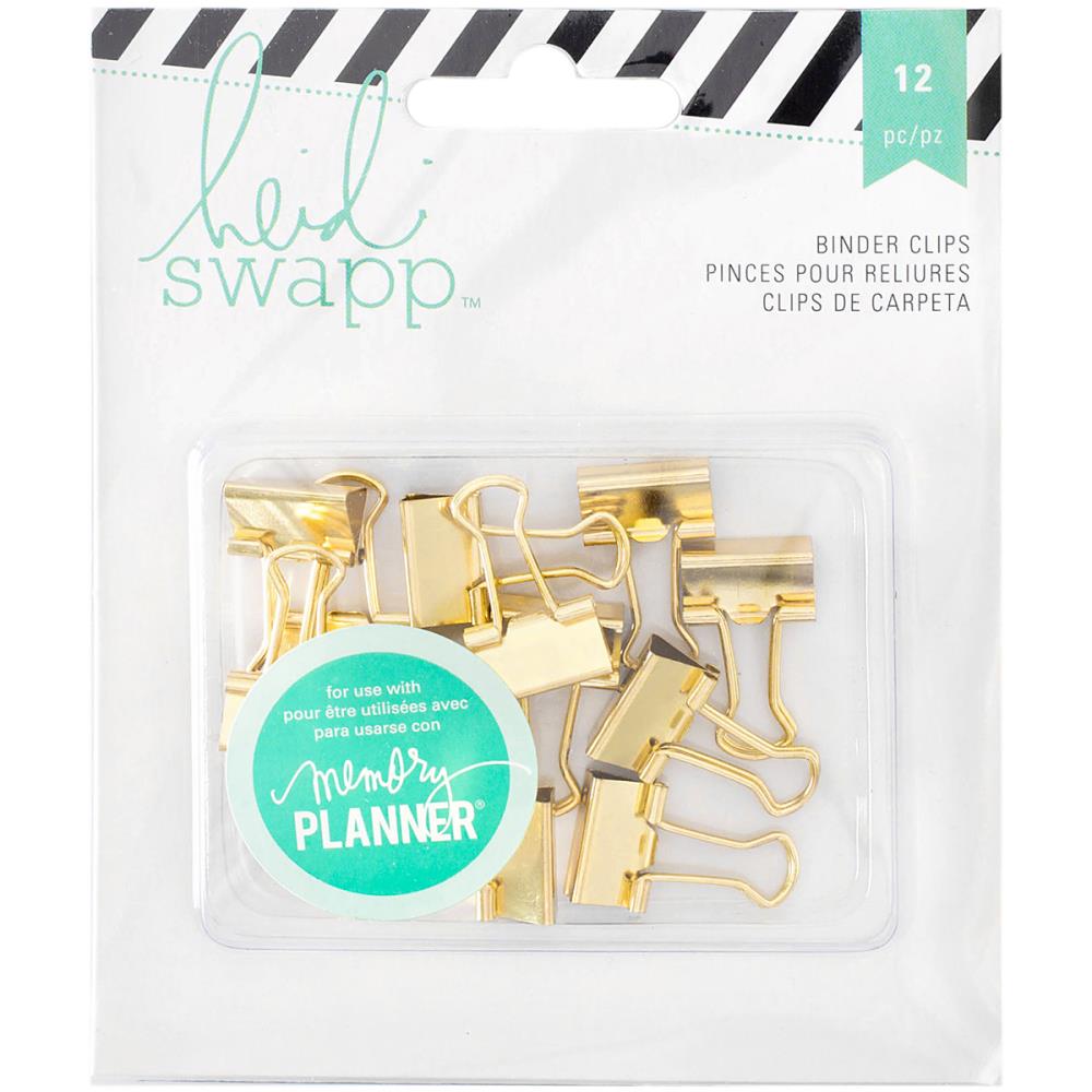 Зажимы для планеров Memory Planner Binder Clips  от Heidi Swapp