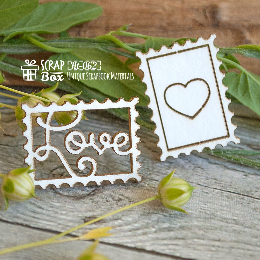 Чипборд марки Love Ht-062 от ScrapBox