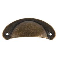 Декоративная ручка для шкатулок MMG-013 Mr. Carving, металл 8 x 3.2 см , цвет №2 бронза, 1шт.