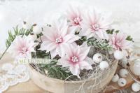 Набор пуансетий СНЕЖНЫЙ ПУНШ от ME Flowers