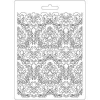 Молд фоновый, тонкий А5 Damask от Stamperia, K3PTA554