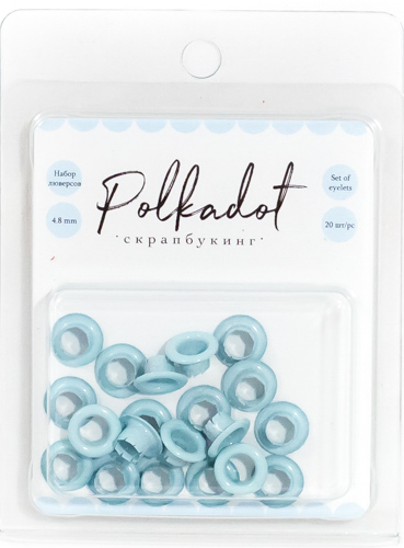 Люверсы Небесный от Polkadot