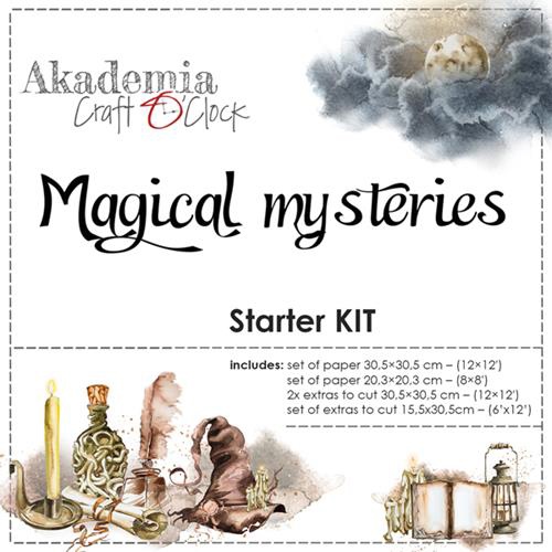 Кит набор бумаги и элементов для вырезания "MAGICAL MYSTERIES" от Craft O'Clock
