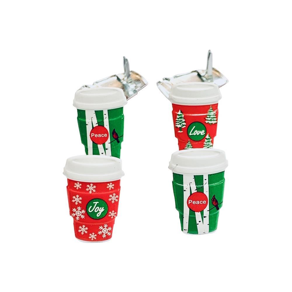 Декоративные брадс Holiday Coffee Cup