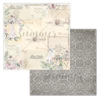 10 шт! Лист двусторонней бумаги "My letter's" 190гр, 30,5*30,5см, SS22012022-5 от Summer Studio
