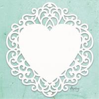 Чипборд Fancy Heart от Mintay Papers, 30х30 см