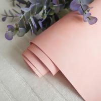 Переплетный кожзам "Мраморный SOFT TOUCH" Розовый, отрез 30x70 см