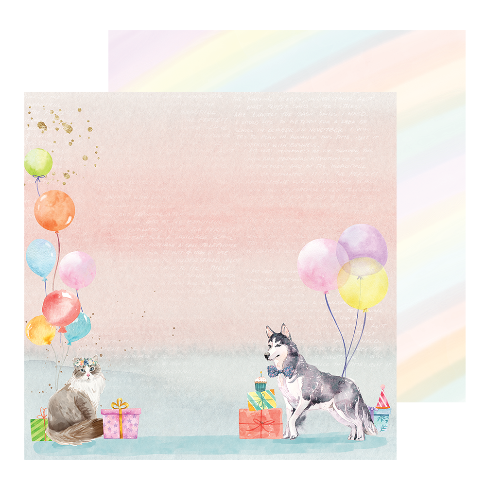 Paper pets. Unicorn Fairytales" 190 г/м от Zoju Design.
