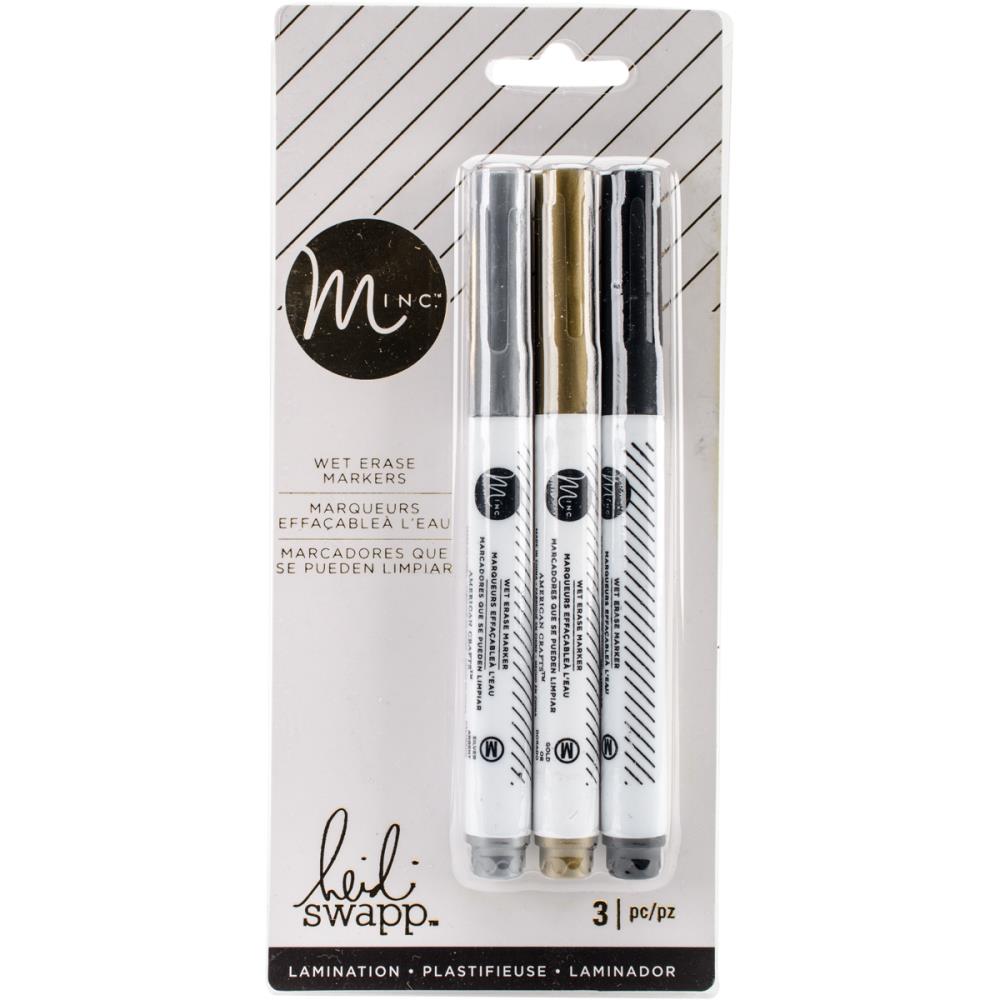 Маркеры для ламинированных поверхностей Minc Wet Erase Markers
