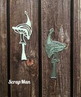 Нож для вырубки Волшебный гриб-2 от ScrapMan