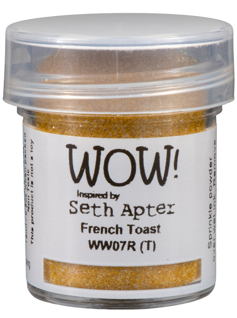 Могокомпонентная пудра для эмбоссинга French Toast от WOW!, непрозрачная, размер обычный