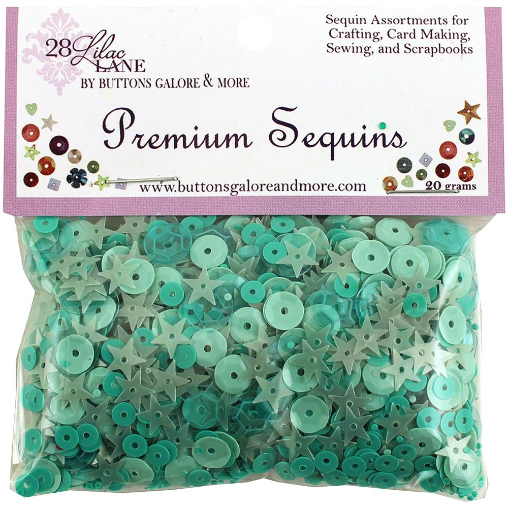 Микс пайеток в пакетике - 20 грамм - 28 Lilac Lane Premium Sequins 20g - Mint