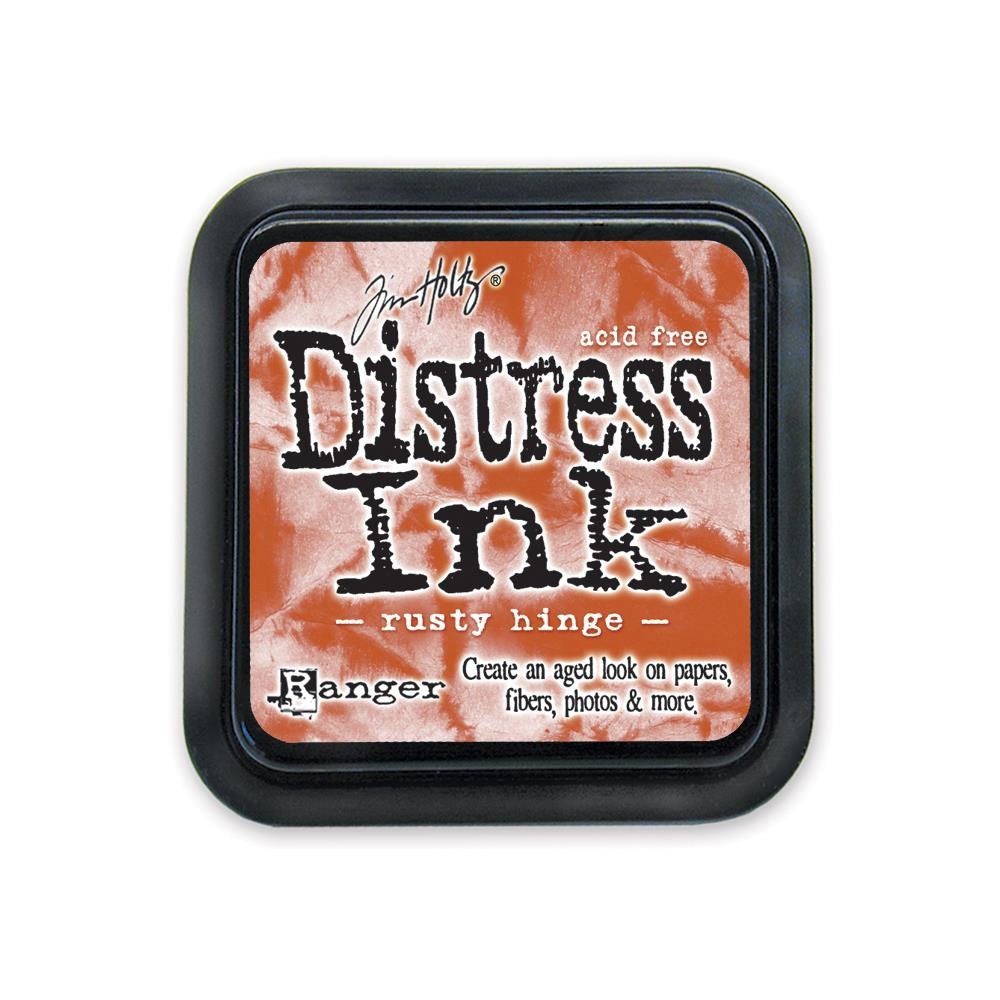 Чернильная подушка "Tim Holtz Distress Ink Pad" от Ranger, цвет: Rusty Hinge