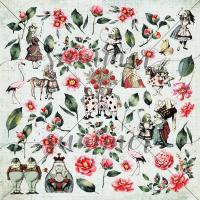 10 шт! Лист для вырезания "Однажды в сказке" 190гр, 30,5*30,5см, SS22052022-6, от Summer Studio