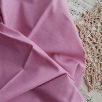 Отрез ткани поплин ранфорс (100% хлопок) 40*50 см, цвет розово-сиреневый