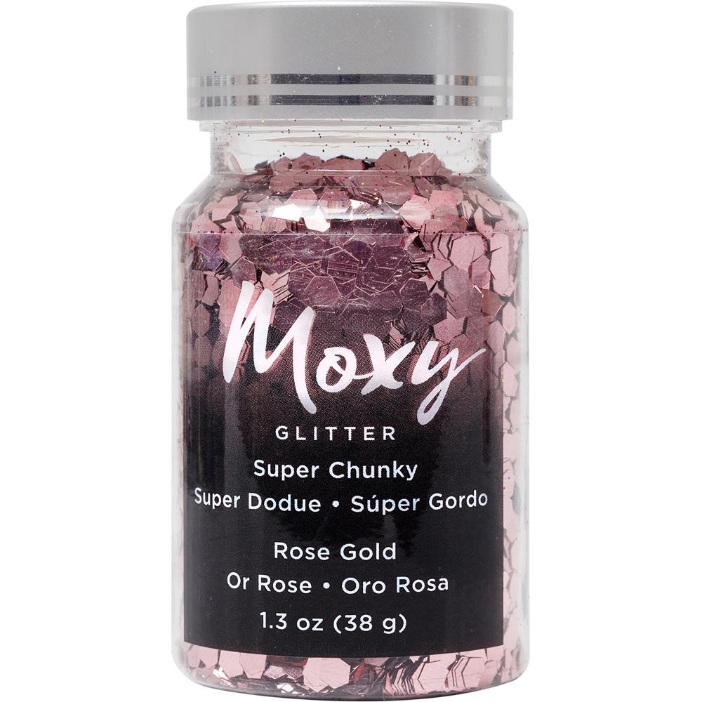 Глиттер Moxy Super Chunky Glitter Цвет  Rose Gold, 38 г