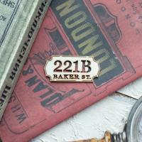 МЖ-63 Чипборд "221В Адрес". Серия Шерлок Холмс, от Лавандовый комод