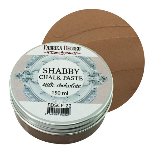Меловая паста Shabby Chalk Paste Молочний шоколад 150 мл, от Fabrika Decoru