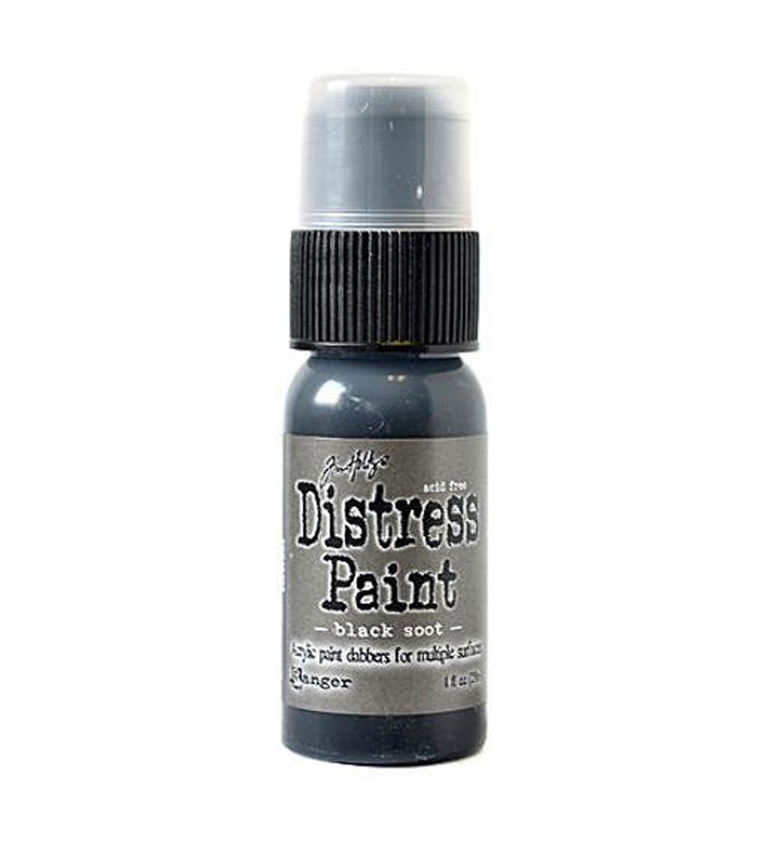 Акриловая краска Ranger - Tim Holtz - Distress Paint - Black Soot