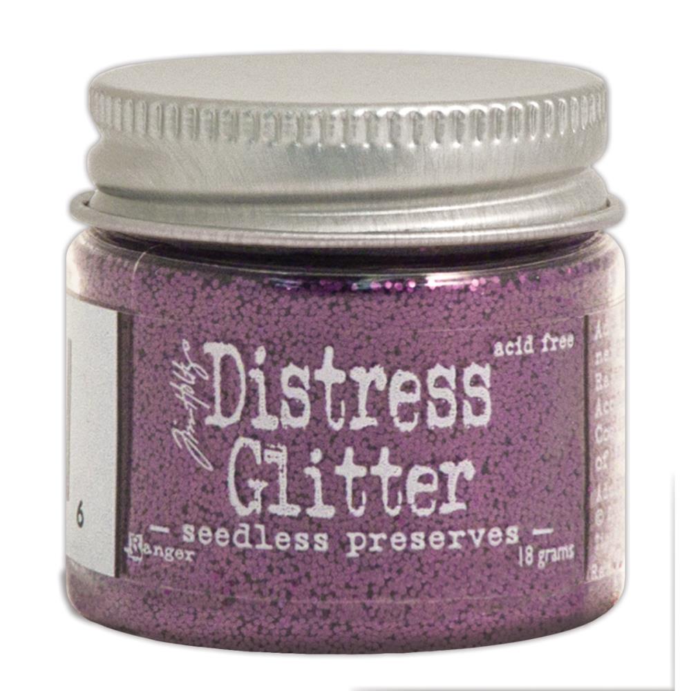 Дистресс глиттер Tim Holtz Distress Glitter  Цвет Seedless Preserves