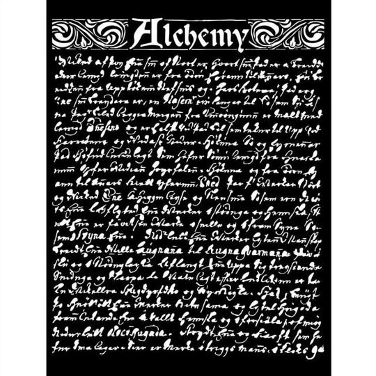 Трафарет к коллекции Alchemy от Stamperia, 20x25 см, KSTD096