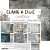 1/4 набора двусторонней фоновой бумаги CLANG & DIRT, 6 листов, 20,3x20,3cm, 190 гр./кв.м, от Craft O'Clock