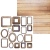 1/3 Набора дизайнерской бумаги Wood, от P13, 30х30 см, 240 гр/кв.м, 4 л. (4 диз)