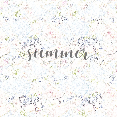 Фоновый набор двусторонней бумаги "Tea party" 20х20 см (190 г/м), от Summer Studio