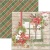 Набор двусторонней бумаги CHRISTMAS VIBES от Ciao Bella, 30х30 см, 12 листов, 190 г/м