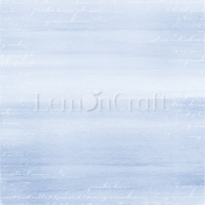 Лист двусторонней бумаги для скрапбукинга из коллекции SERENITY 06  от LEMONCRAFT, 30х30 см, 250г/м2, LEM-SERE06