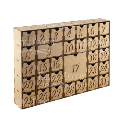 Адвент календарь на 31 день #092, от Фабрика Декора (Fabrika Decoru)