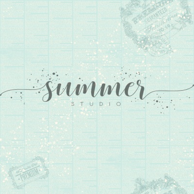 Фоновый набор двусторонней бумаги "The freshness" 20х20 см (190 г/м), от Summer Studio