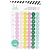 Наклейки для защиты дырочек Heidi Swapp Memory Planner Reinforcer Stickers - Color Fresh