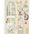 Цветная деревянная вырубка к коллекции "Orchids and Cats" от Stamperia,  A5, KLSP087