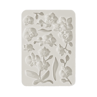 Молд силиконовый А5 к коллекции Orchids & Cats от Stamperia, KACMA521
