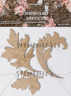 Набор фигурного картона (чипборда) Аметист #2 (Amethyst #2) от Саммер Студио (Summer Studio)