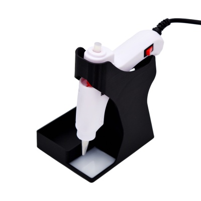 Подставка для клеевого термопистолета Черный глянцевый, Яна Седышева