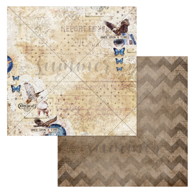 Лимитированный микс листов "Таинственная вселенная" 190гр, 30,5*30,5см, SS28122022-mix, от Summer Studio