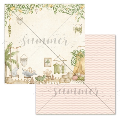 Набор двусторонней бумаги (10 листов + 1 бонус) "The Call of the Jungle" 30,5х30,5 см (190 г/м), от Summer Studio