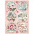 Рисовая бумага ROUNDS к коллекции SWEET WINTER А4 от Stamperia, DFSA4727