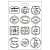 Молд а4 "You and me plates" от Stamperia, k3pta4537