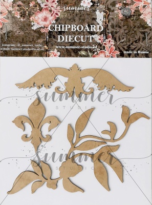 Набор фигурного картона (чипборда) Аметист #1 (Amethyst #1) от Саммер Студио (Summer Studio)