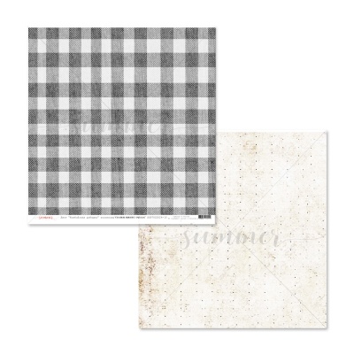 Набор двусторонней фоновой бумаги "Сказки дикого запада", 190гр, 30,5*30,5см, 12 листов, SS07022024-13