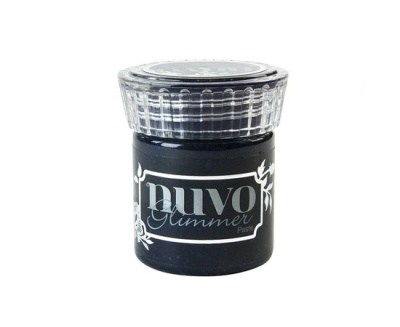 Глиттерная паста Nuvo Glimmer Paste Цвет Black diamond