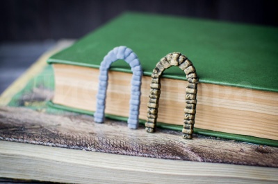 Миниатюра для творчества пластик Каменная арка. Большая. Без окраски, Лисья нора