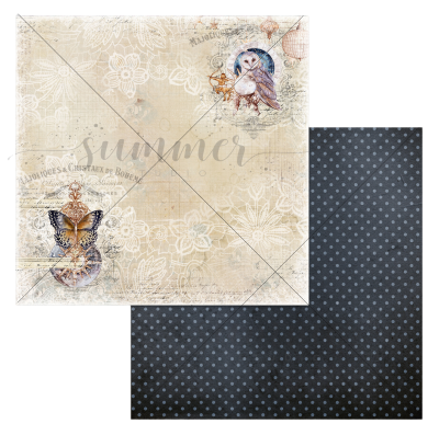 Лимитированный микс листов "Таинственная вселенная" 190гр, 30,5*30,5см, SS28122022-mix, от Summer Studio