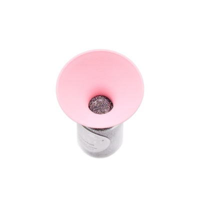 Воронка для сыпучих материалов / Розовая матовая, 1 шт, Яна Седышева